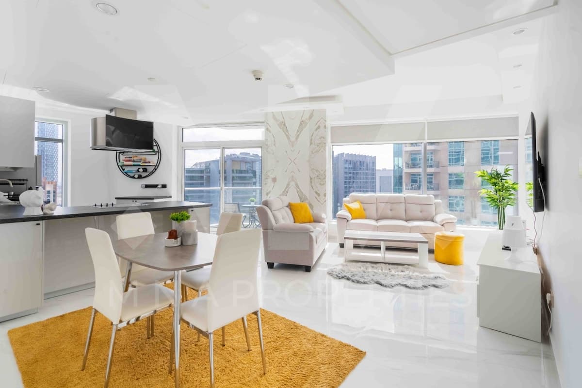 1 Bedroom Furnished Apartment | Burj Views